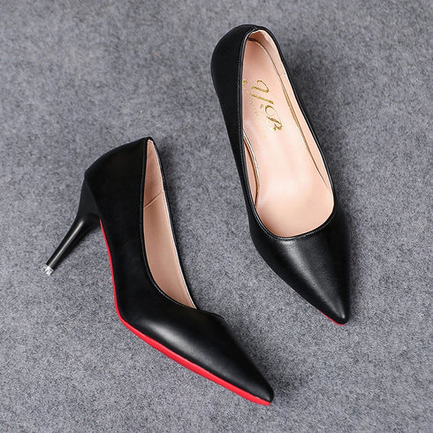 Elegant Pointed Toe Stiletto Pumps for Women - Office and Career Essentials